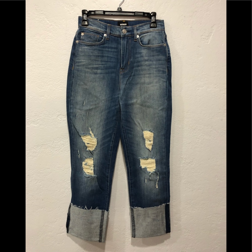 Hudson high rise denim jeans